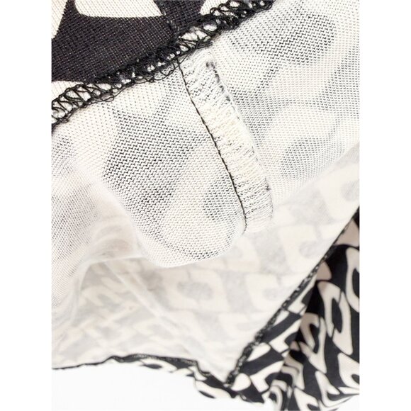 Diane Von Furstenberg DVF Reina 100% Silk V-Neck Retro Chain Link Dress Size 8 - Picture 5 of 15